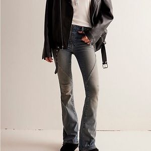 We The Free Mamba Mid-Rise Flare Jeans